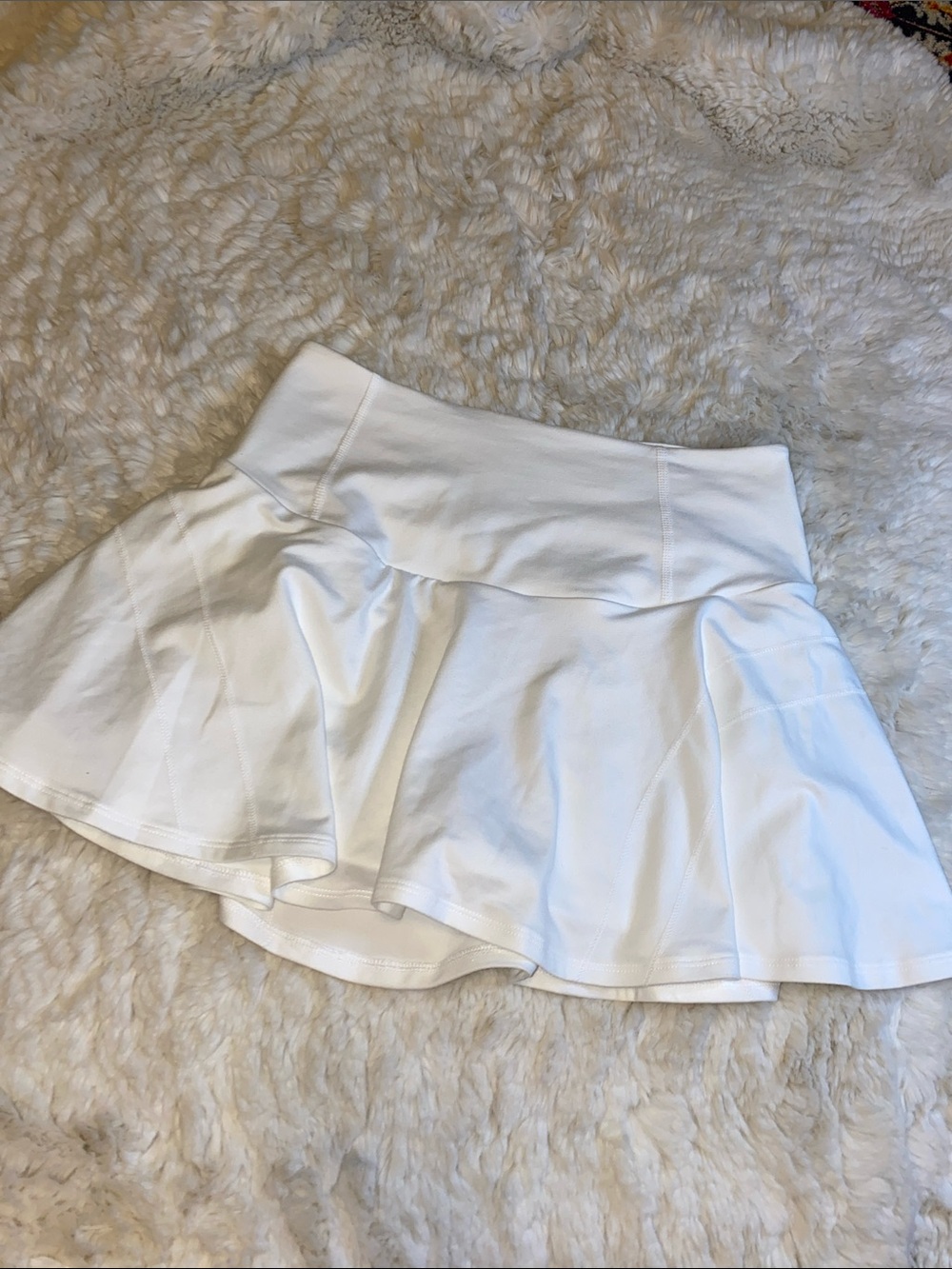 FP Hatch White Maternity Skort